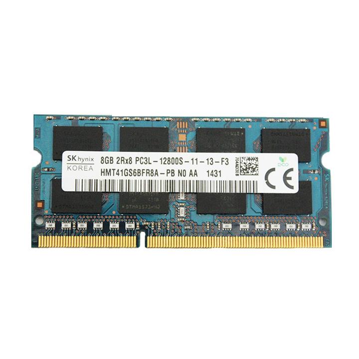 رم لپ تاپ DDR3  تک کاناله 1600 مگاهرتز CL11  اس کی هاینیکس مدل HMT41GS6BFR8A ظرفیت 8 گیگابایت